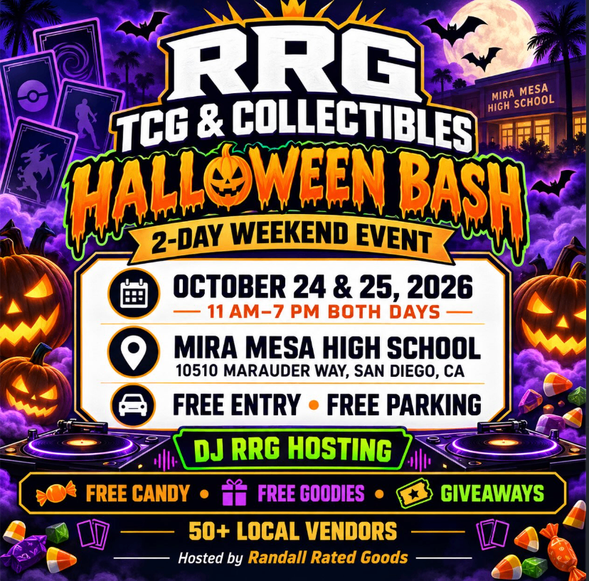 RRG Halloween bash flyer