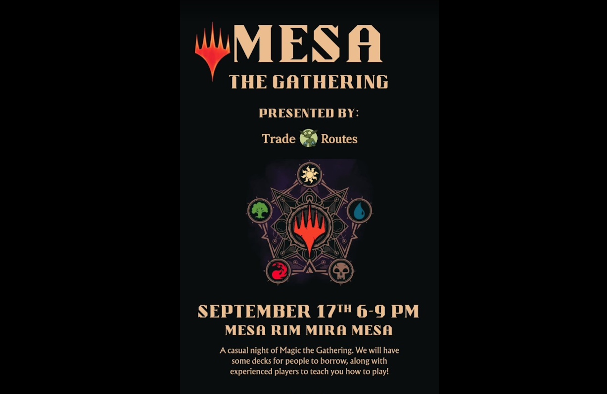 Card Show Flier